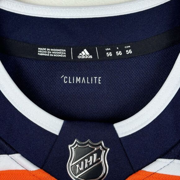 Edmonton Oilers Jersey Adidas MIC sz 56 AdiZero NHL Authentic NWT Home Orange - Picture 5 of 12